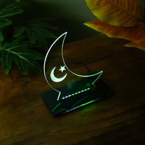 3D LED Acrylic Lamp - Moon & Star