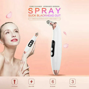 6 In 1 Imported Original Rechargeable Blackhead Remover Suction Machine