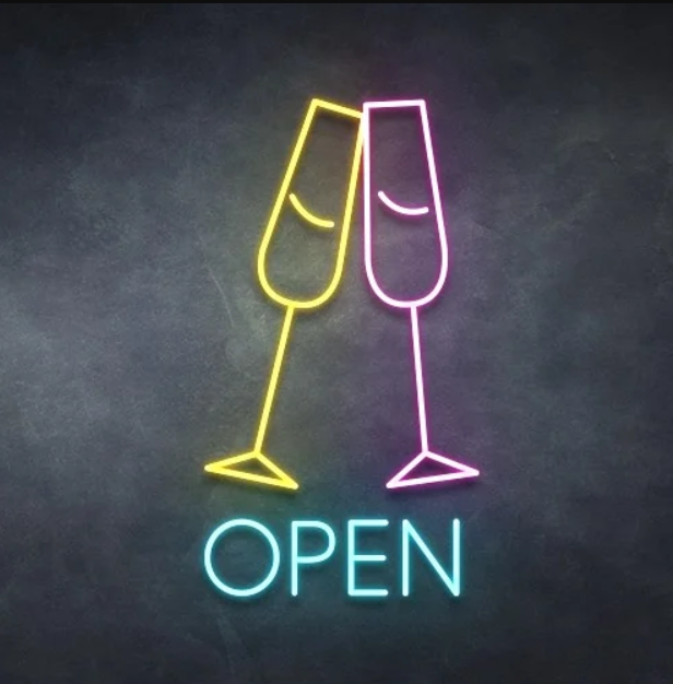 Neon Bars Neon Sign