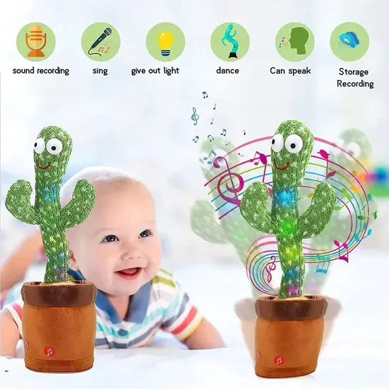 DANCING CACTUS TOY (RECHARGABLE)
